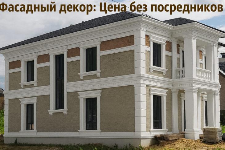 Фасадный декор. Цены без посредников!